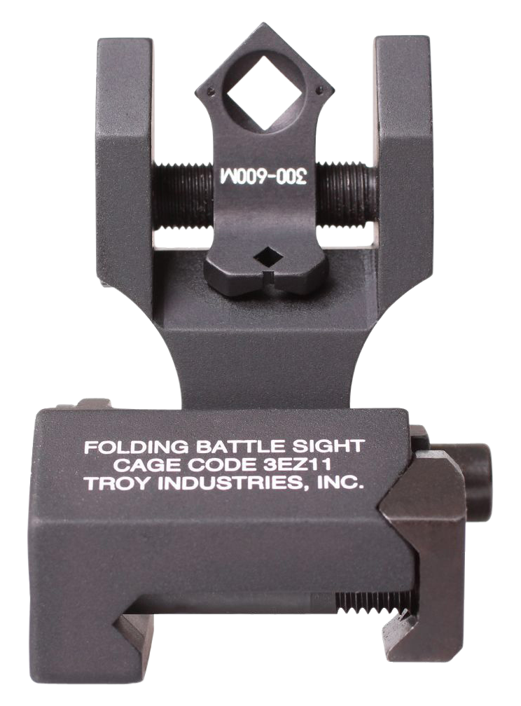 TROY SSIG-FBS-TTBT-00 TRI REAR FLD SGHT BK