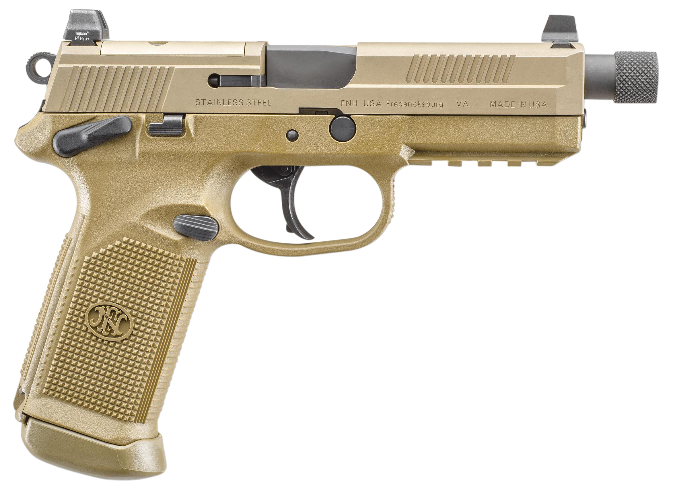 FN 66968 FNX45 TAC 45ACP NS 5.3 15R FDE