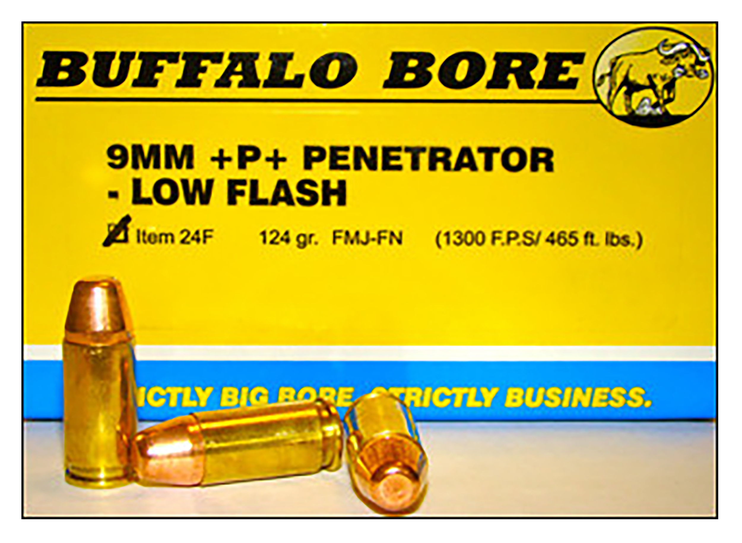 BBA 24F/20 9MM +P+ 124 FMJ/FN 20/12
