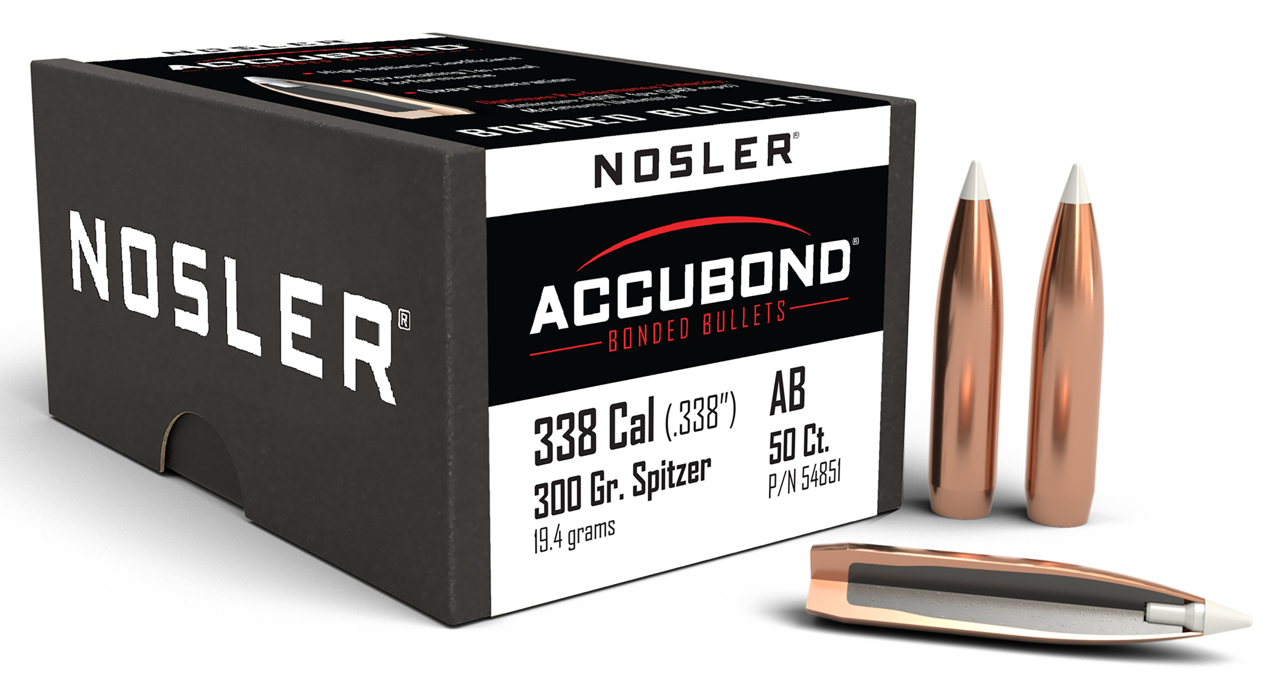 NOS 54851 ACCUBOND 338 300 SPTZR 50
