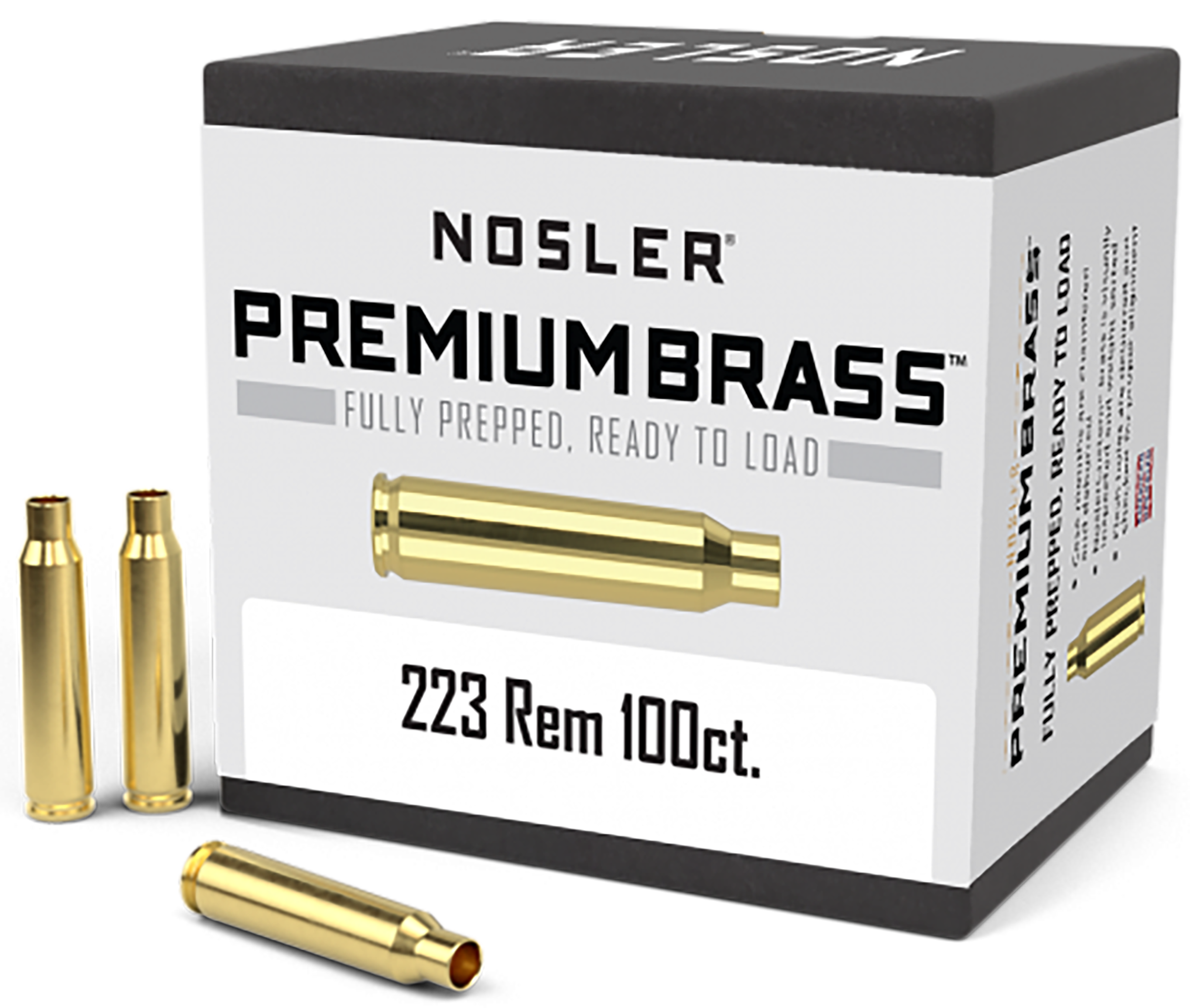NOS 10098 CUSTOM BRASS 223 REM 100