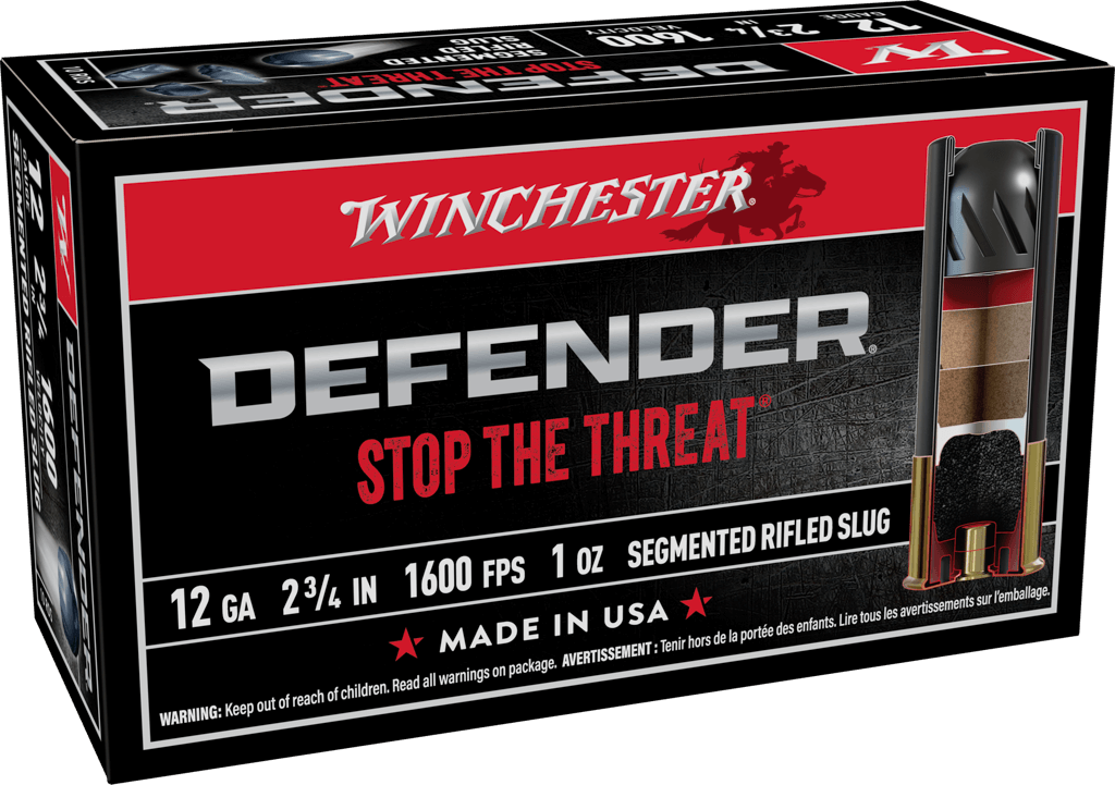 WIN S12PDX1S DEFENDER 12 2.75 SLUG 1OZ 10/10