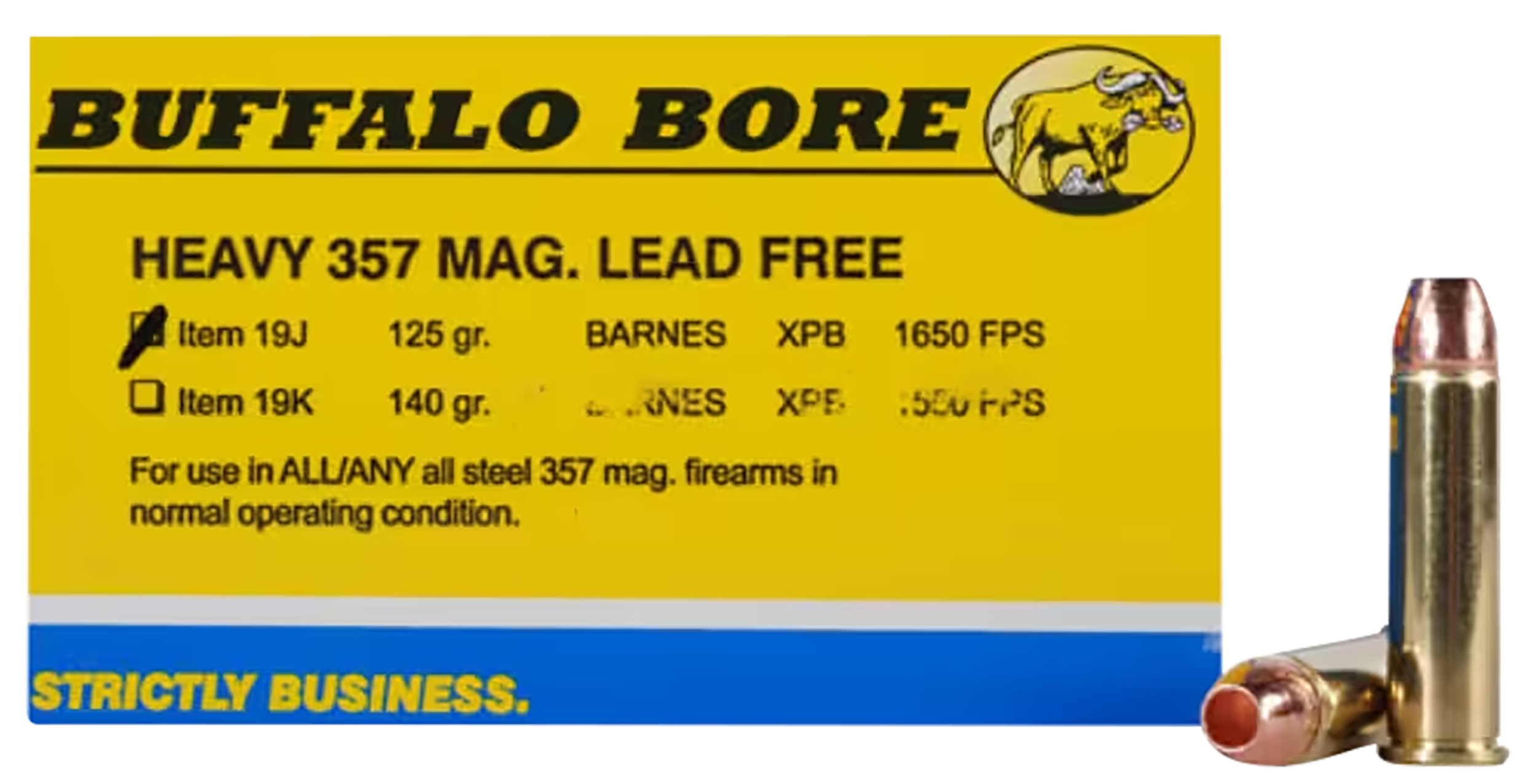 BBA 19J/20 357MG 125 XPB LD FREE 20/12