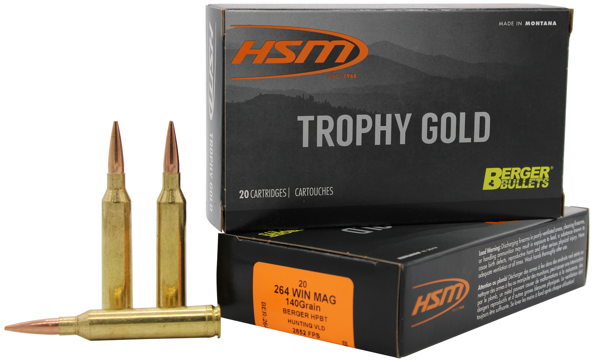HSM 264WM140VLD 264WIN 140 HPBT VLD 20/20