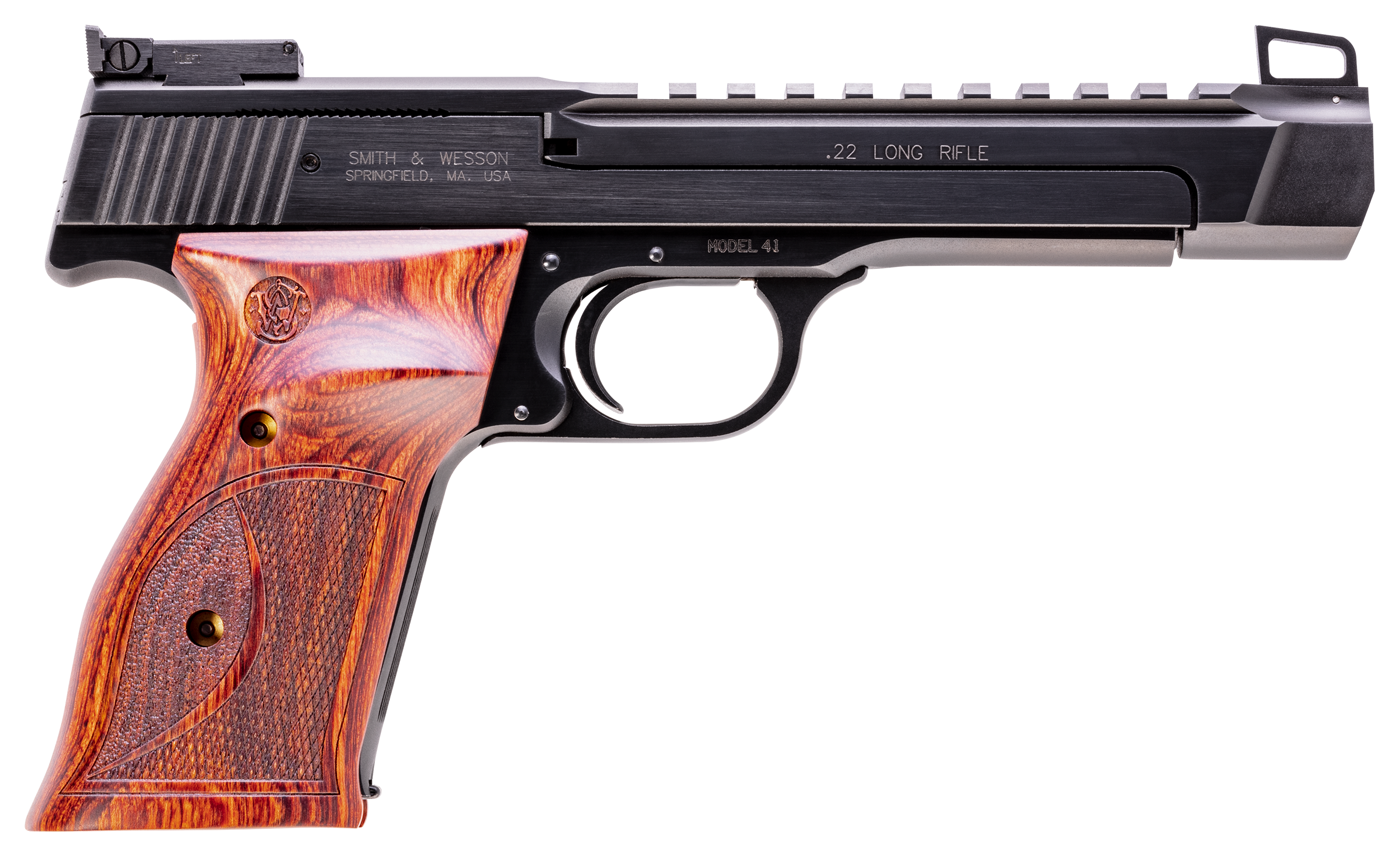 S&W*M41 178031 PFMC 22LR OR 5.5 10R BL