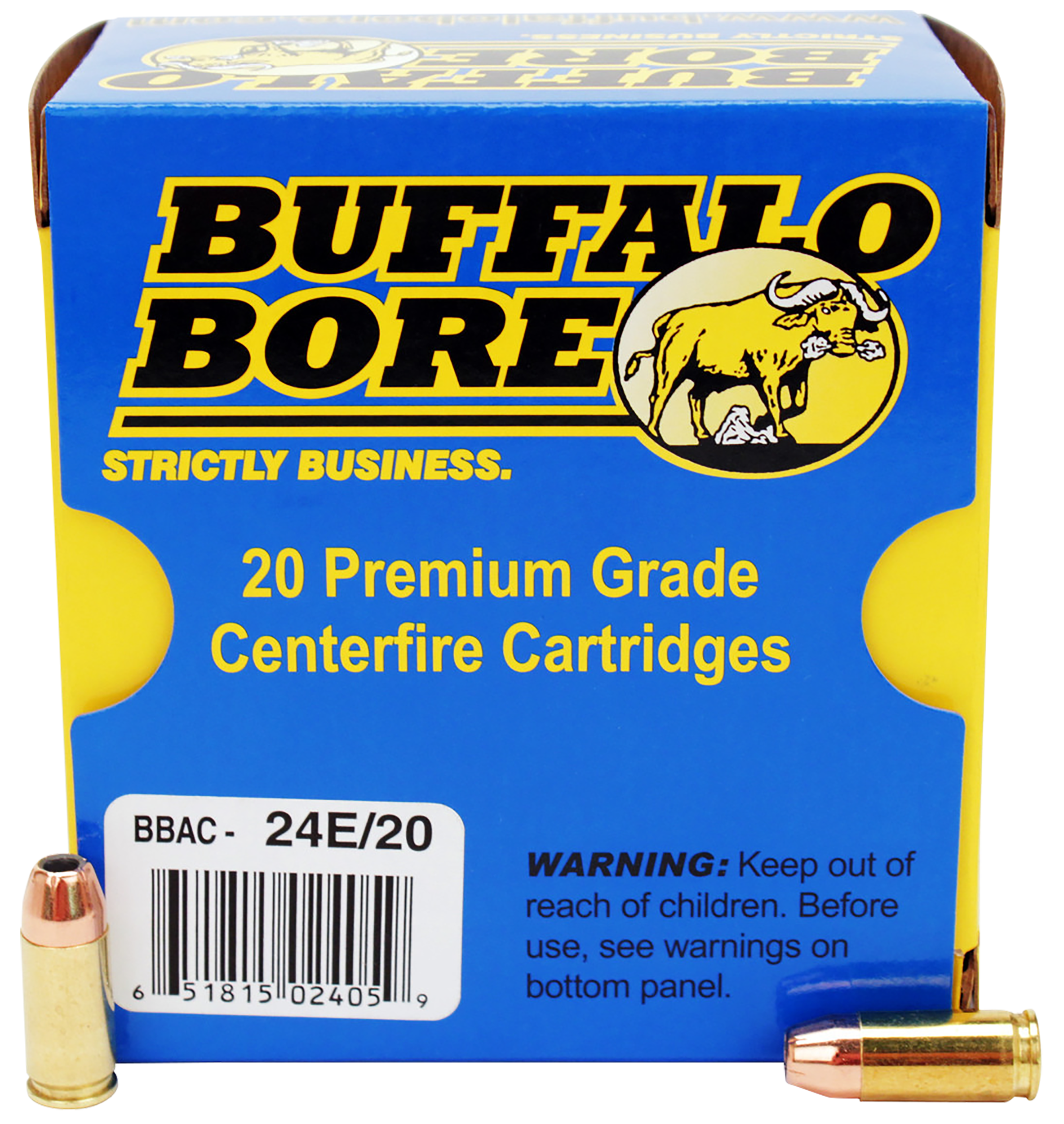 BBA 24E/20 9MM +P 124 JHP 20/12