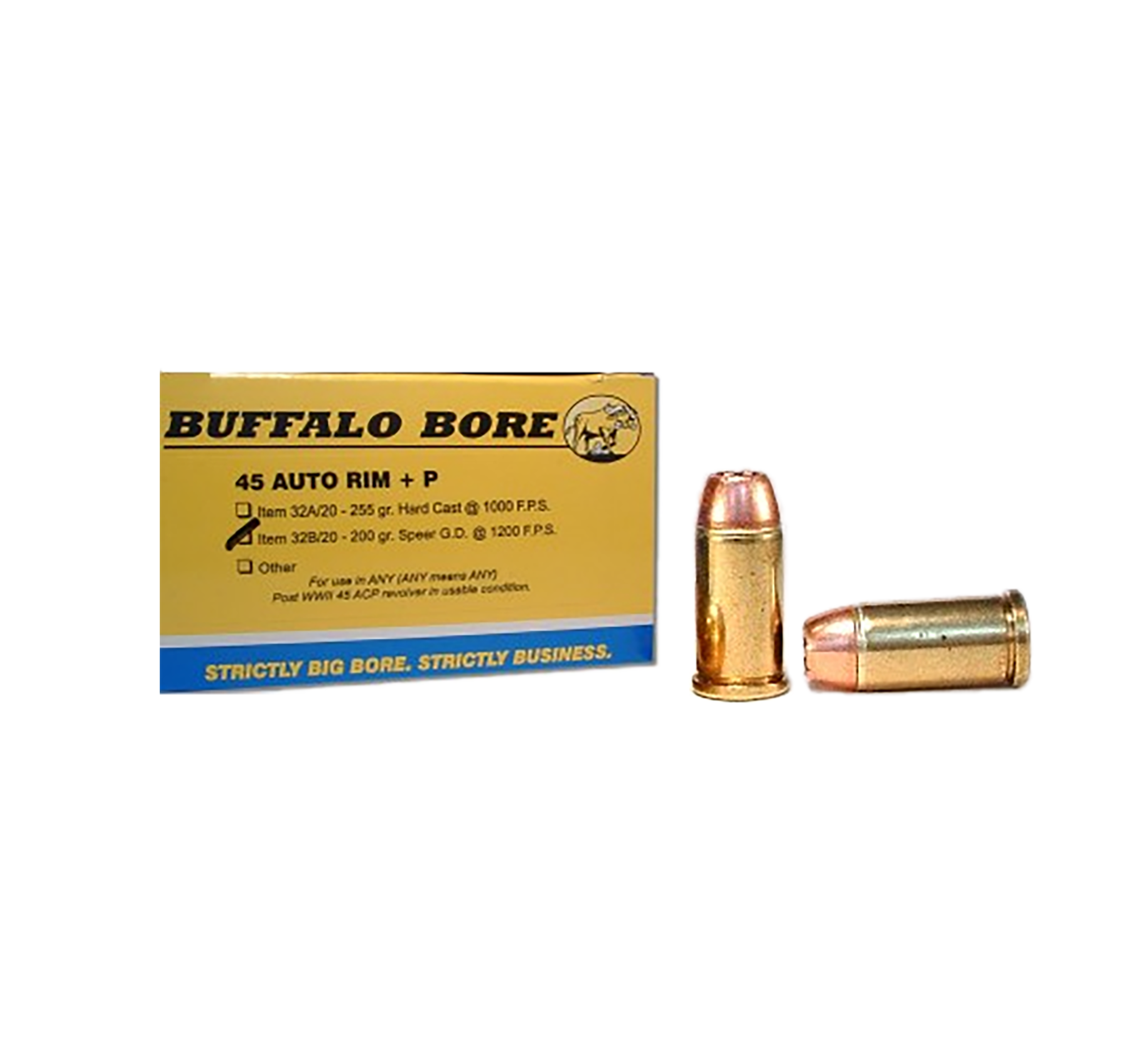 BBA 32B/20 45AR +P 200 JHP 20/12