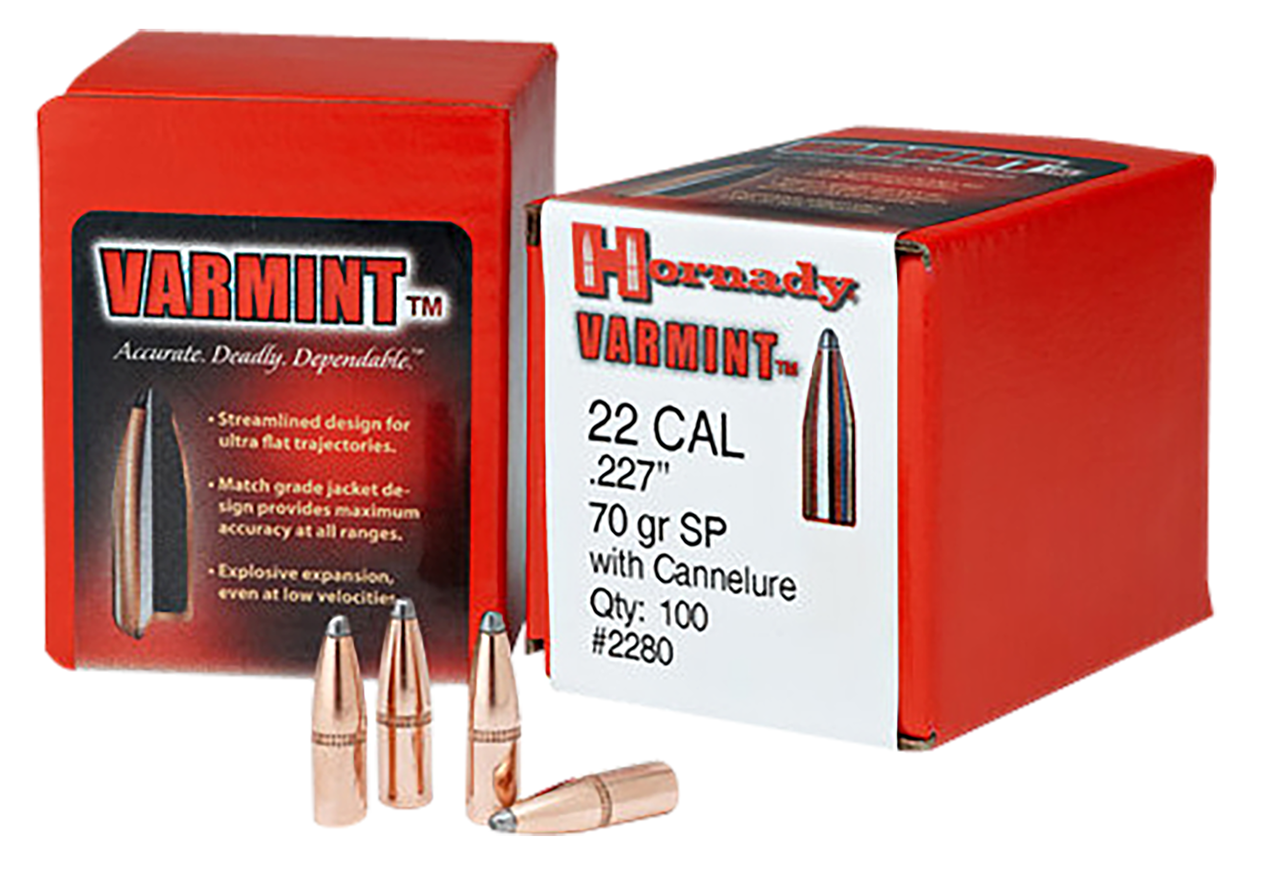 HORN 2245 BULL .224 50 SP 100/40
