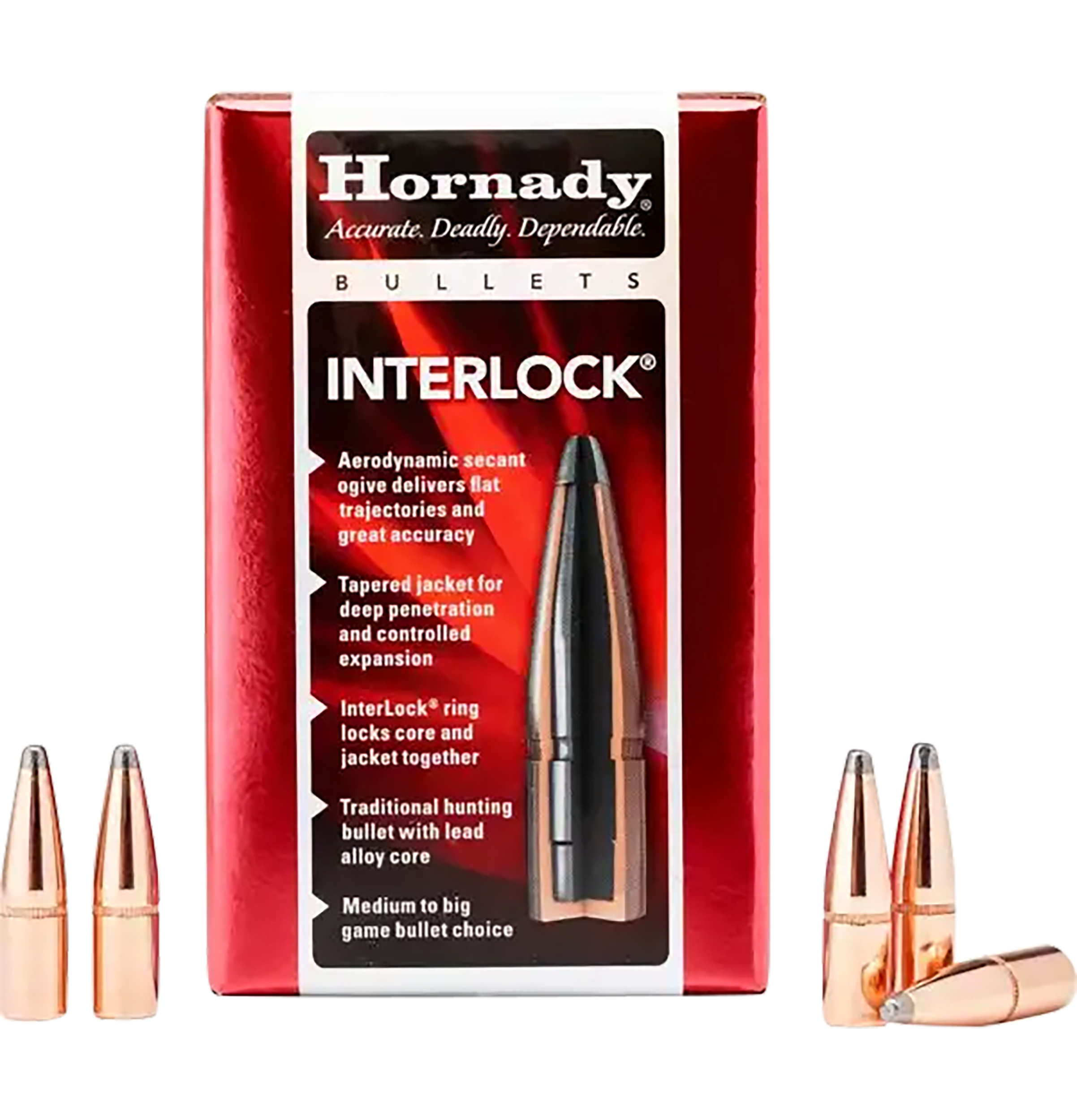 HORN 3072 BULL .308 180 BTSP 100/15