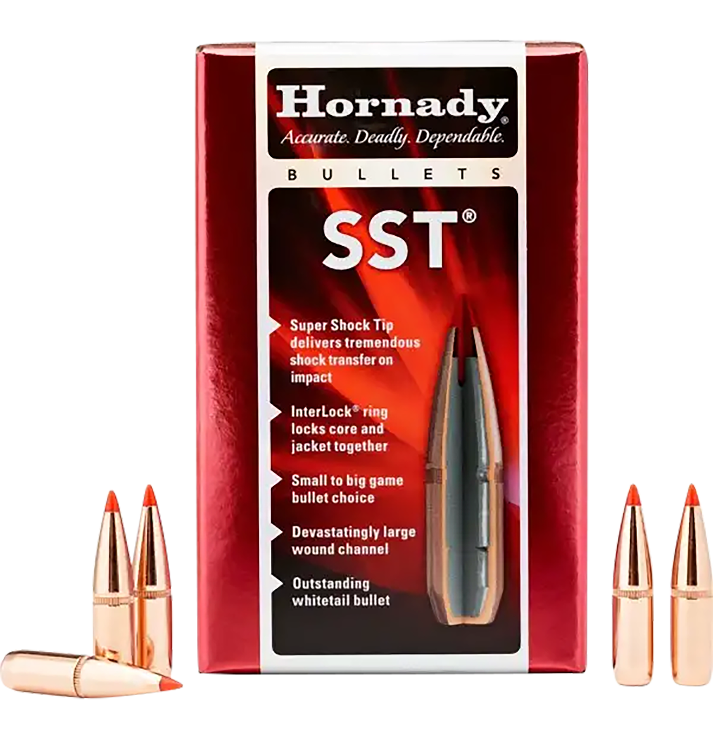HORN 27302 BULL .277 130 SST 100/25