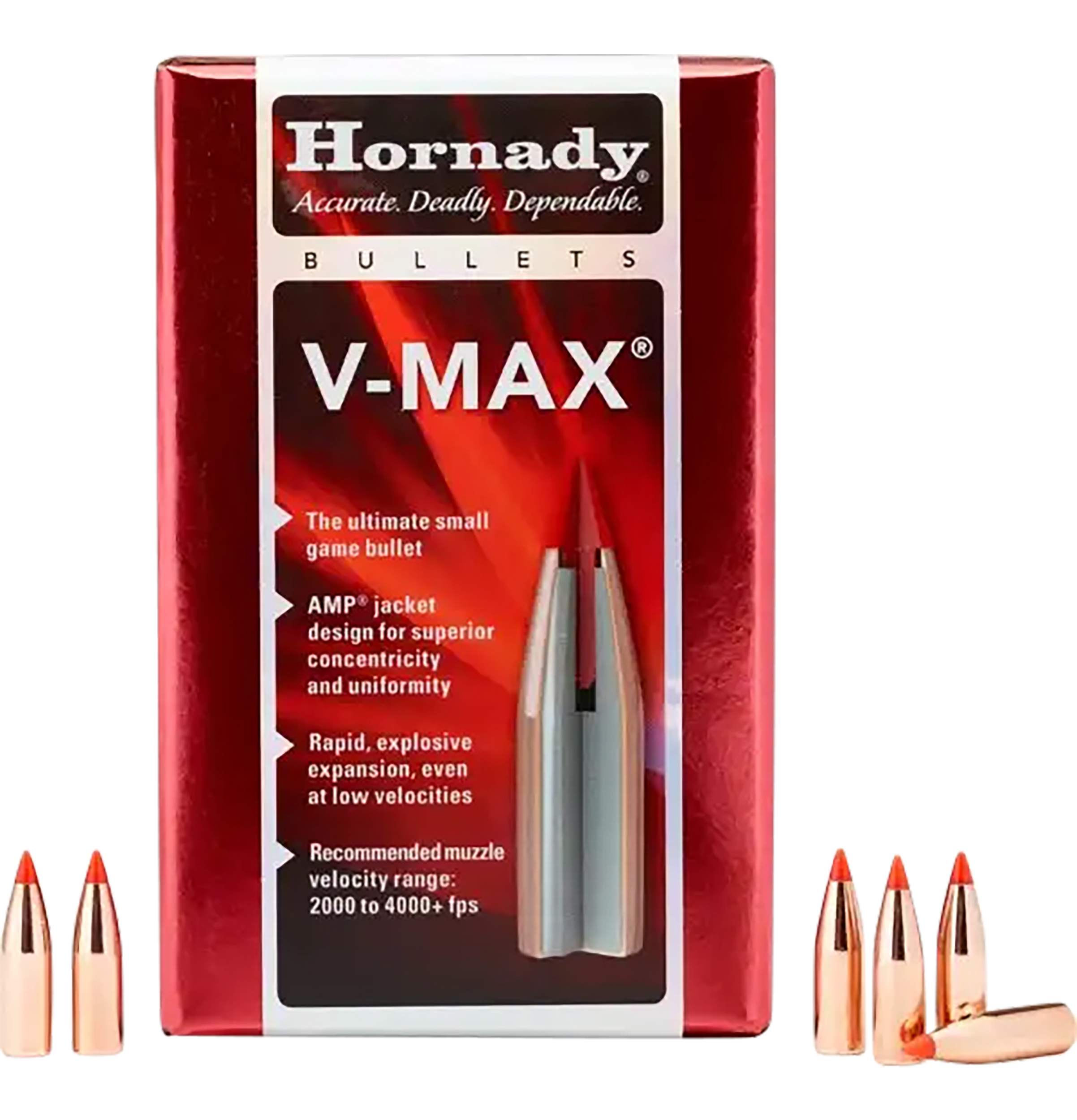 HORN 22440 BULL .243 87 VMAX 100/25