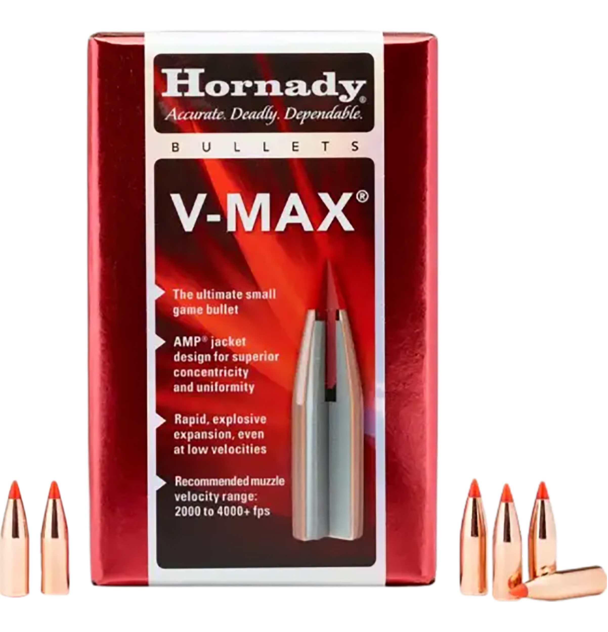 HORN 22006 BULL .204 40 VMAX 100/40