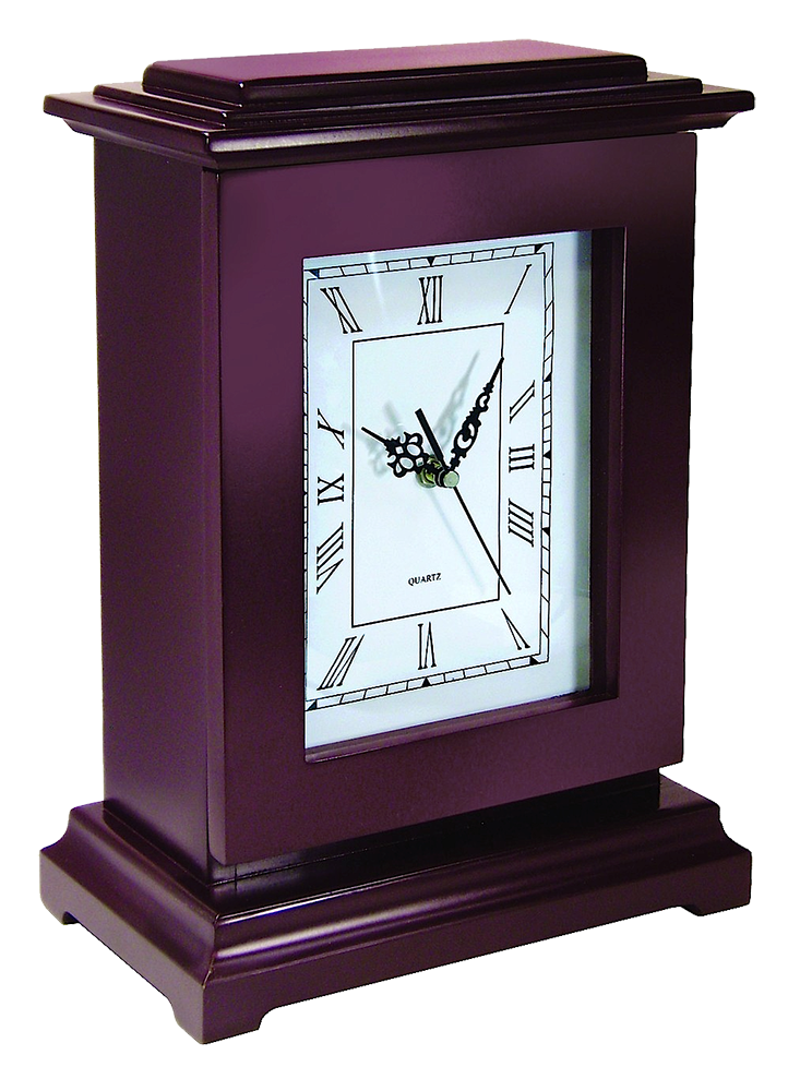PSPI RGC RECTANGLE GUN CLOCK BRN
