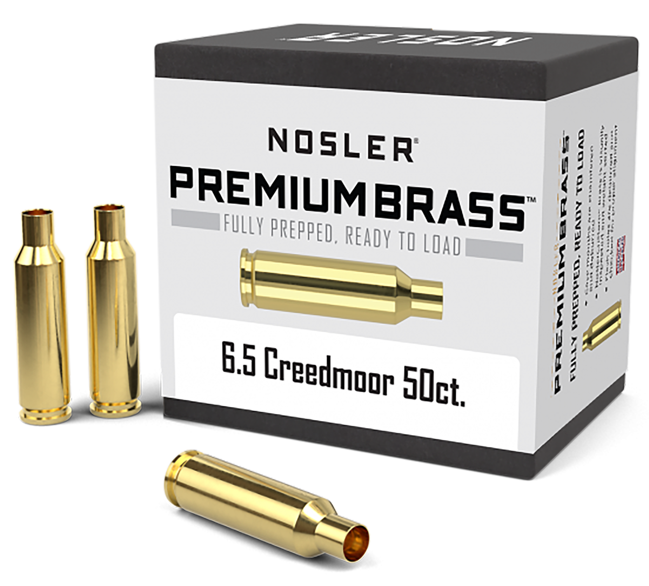 NOS 44824 CUSTOM BRASS 6.5 CREEDMOR 50