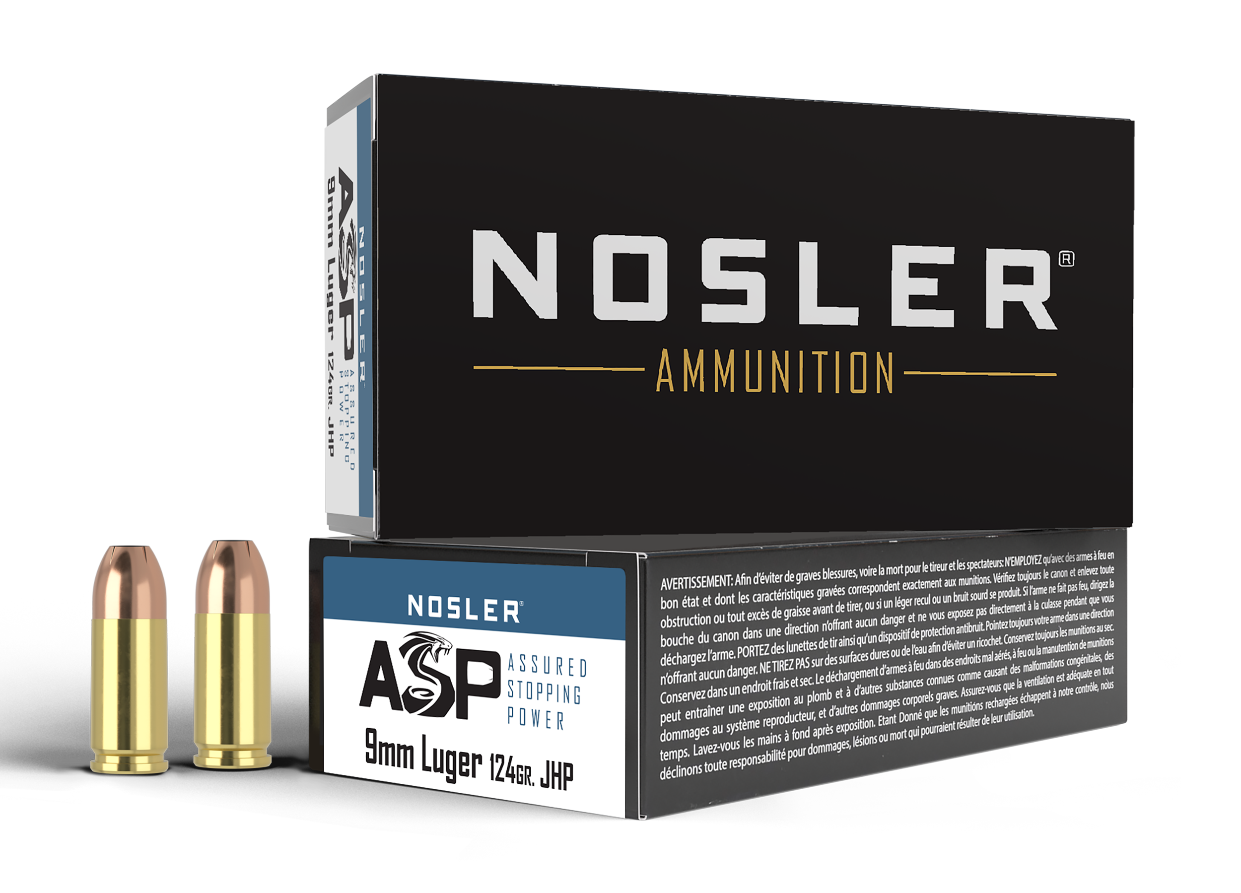 NOS 51054 MATCH HG 9MM+P 124 JHP 50/10
