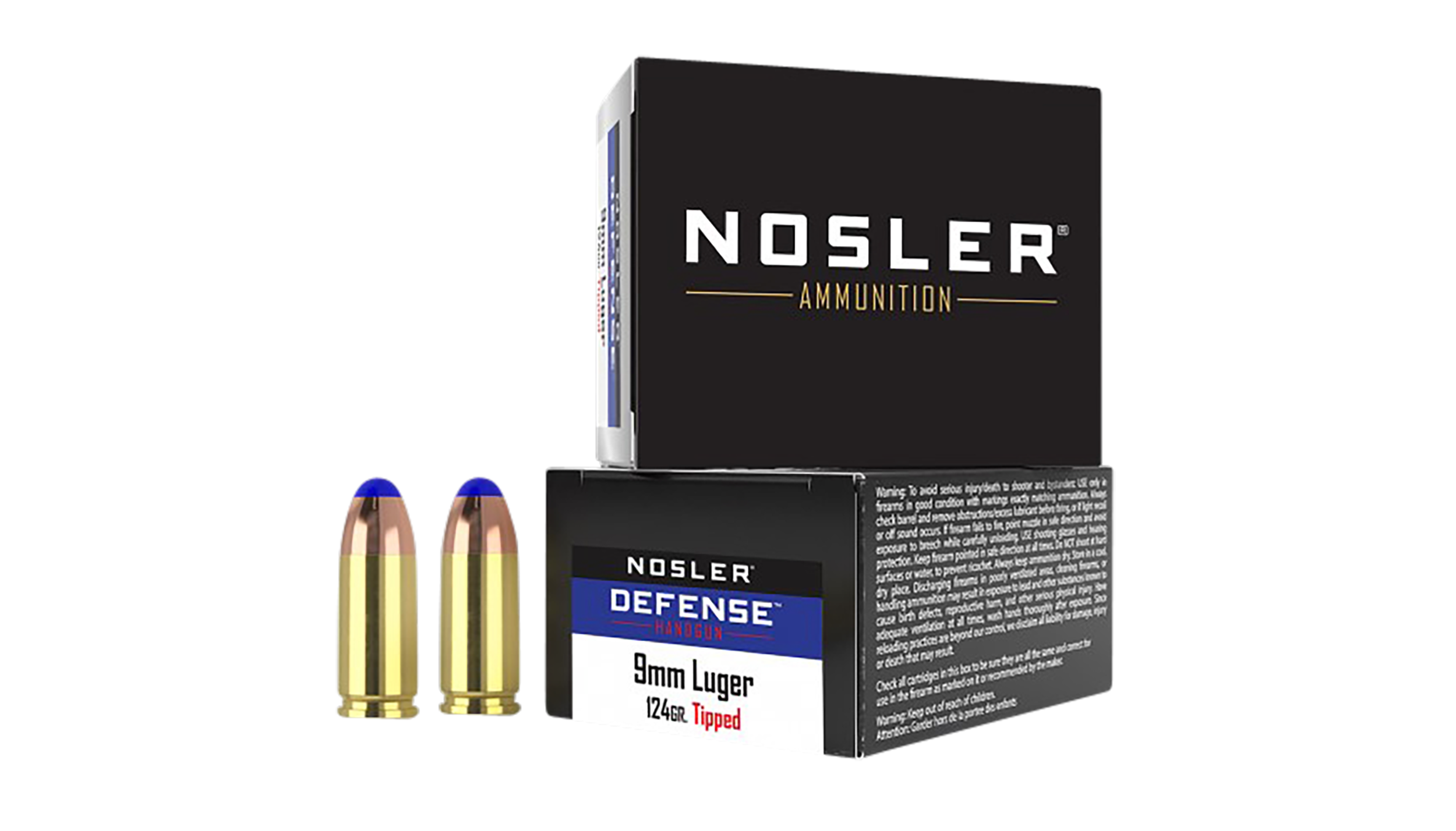 NOS 37151 DEFENSE 9MM+P 124 BT 20/10