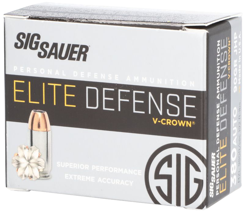 SIG E380A1-20 VCRWN 380 90 JHP 20/10