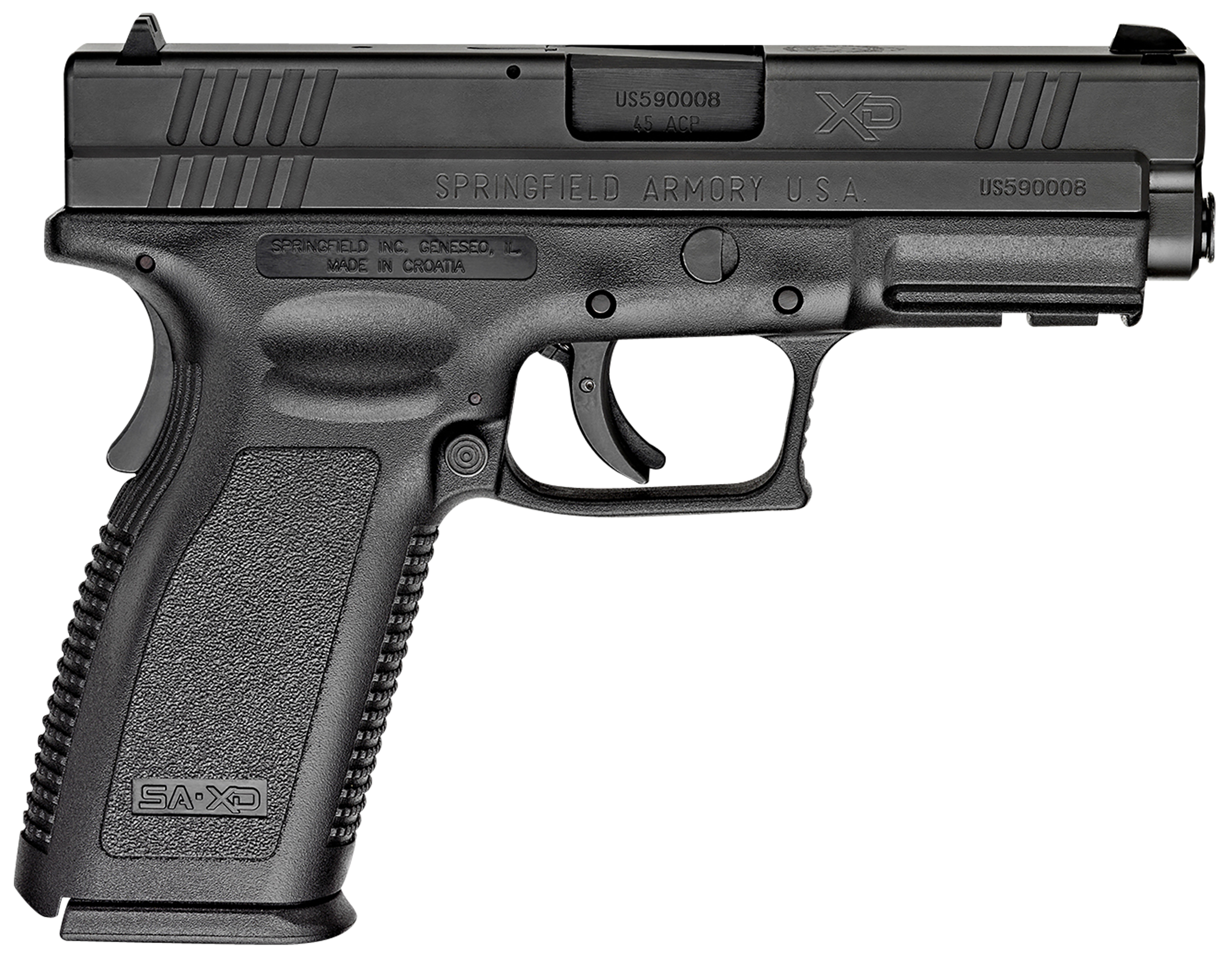 SPG XD9611 *CA 45 4IN 10R BLK