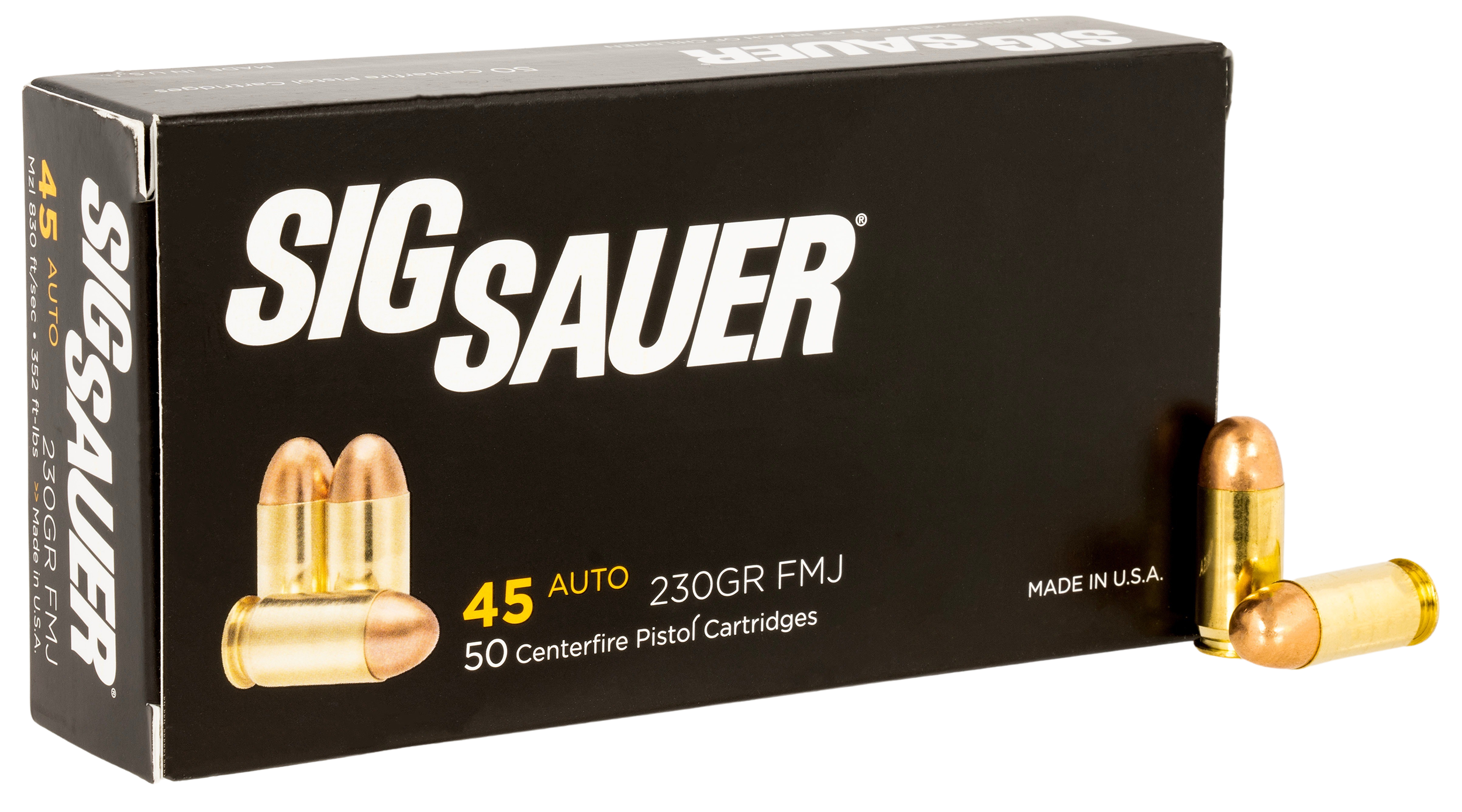 SIG E45BA3-50 ELITE BALL 45 230 FMJ 50/20