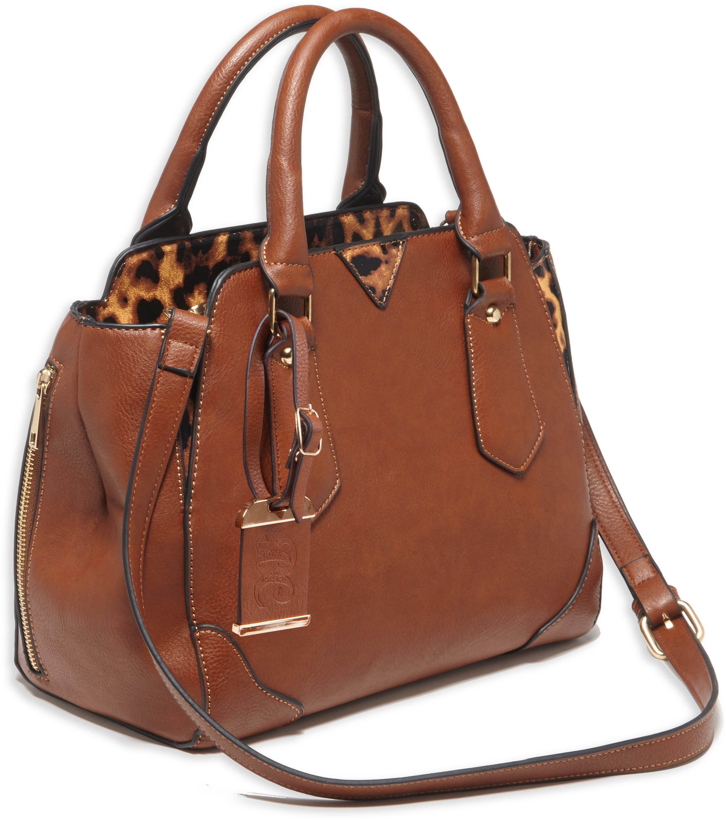 BDOG BDP024 SATCHEL PURSE HLSTR CHESNT