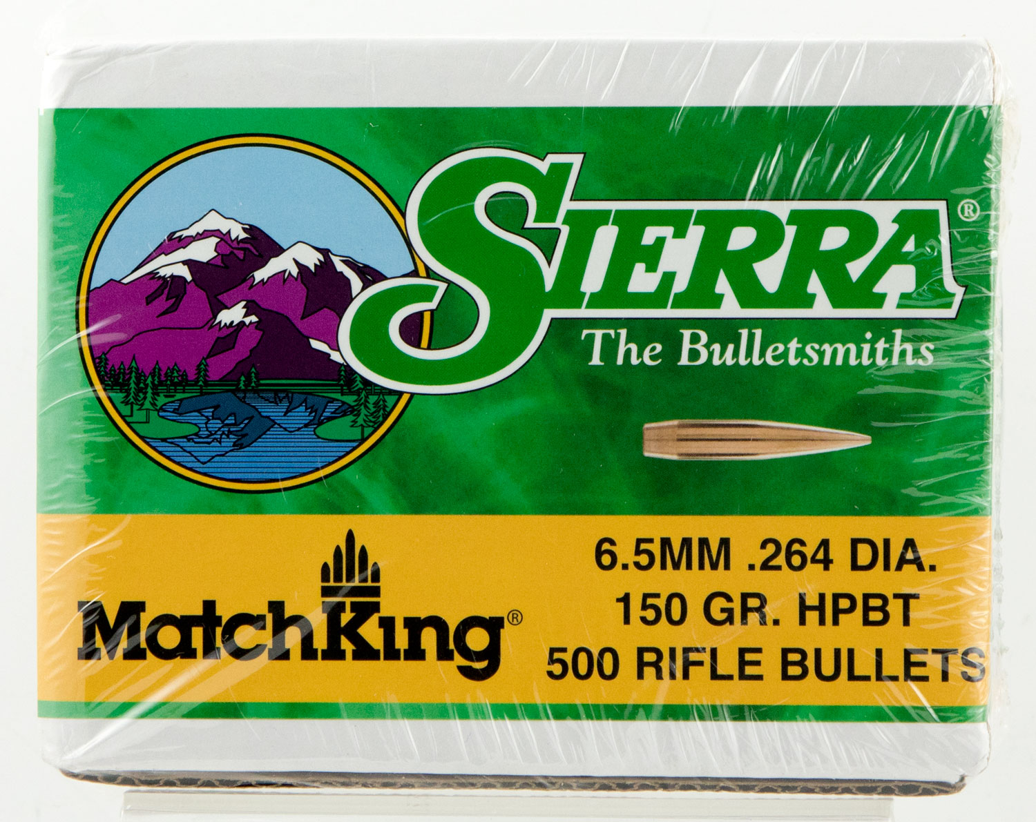 Sierra 1755C MatchKing 6.5 Creedmoor 150gr HPBT Bullets 500/Box