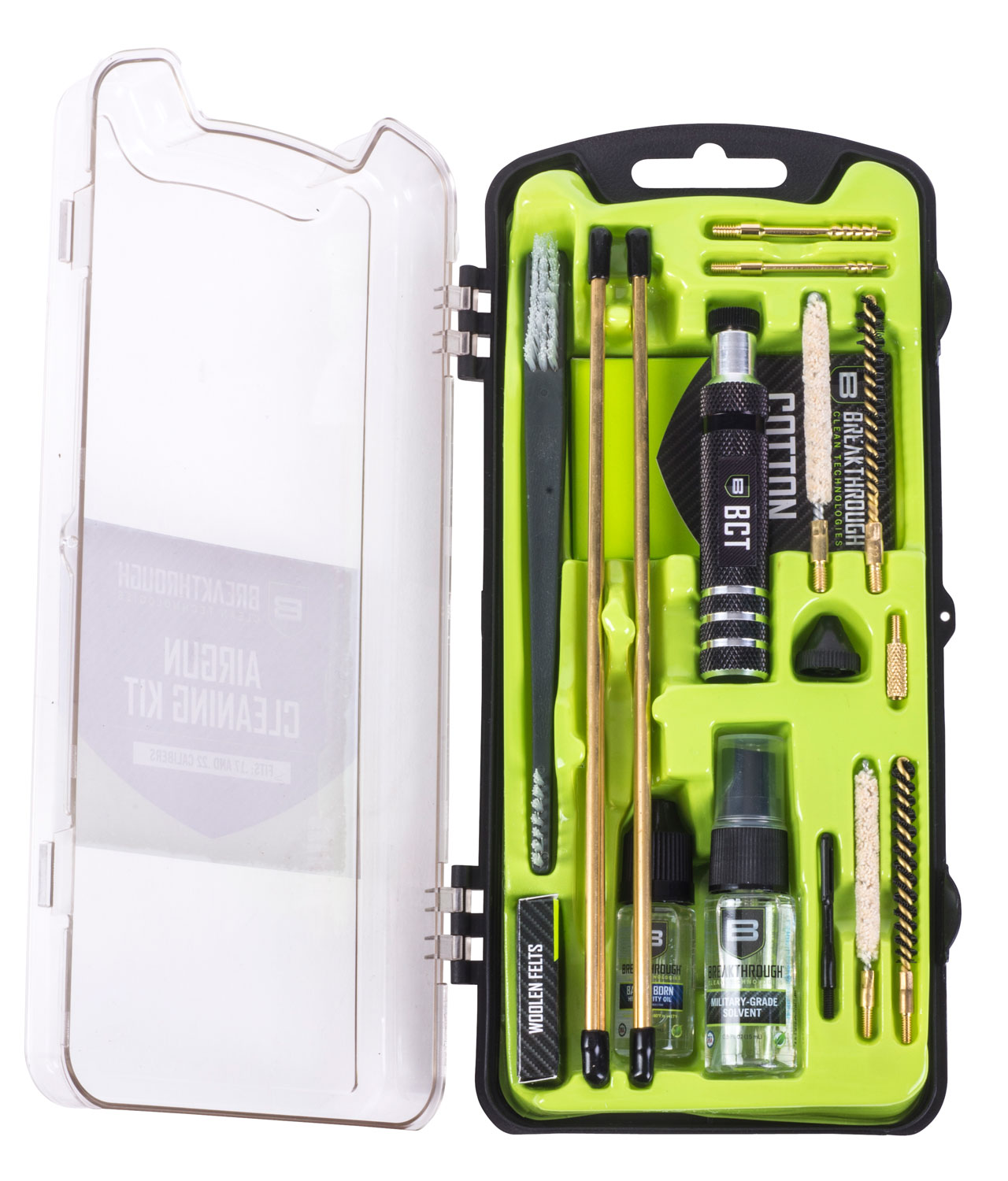 Breakthrough Clean Technologies Vision Se Cleaning Kit f/.17/.22 Airguns - Breakthrough Clean - 22 Cal