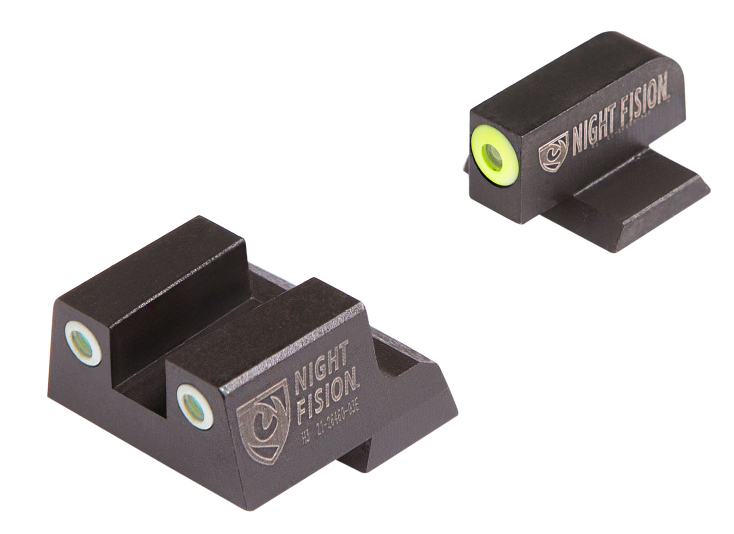 Night Fision CNK026003YGW Tritium Night Sights for Canik TP9SFx/TP9SFL