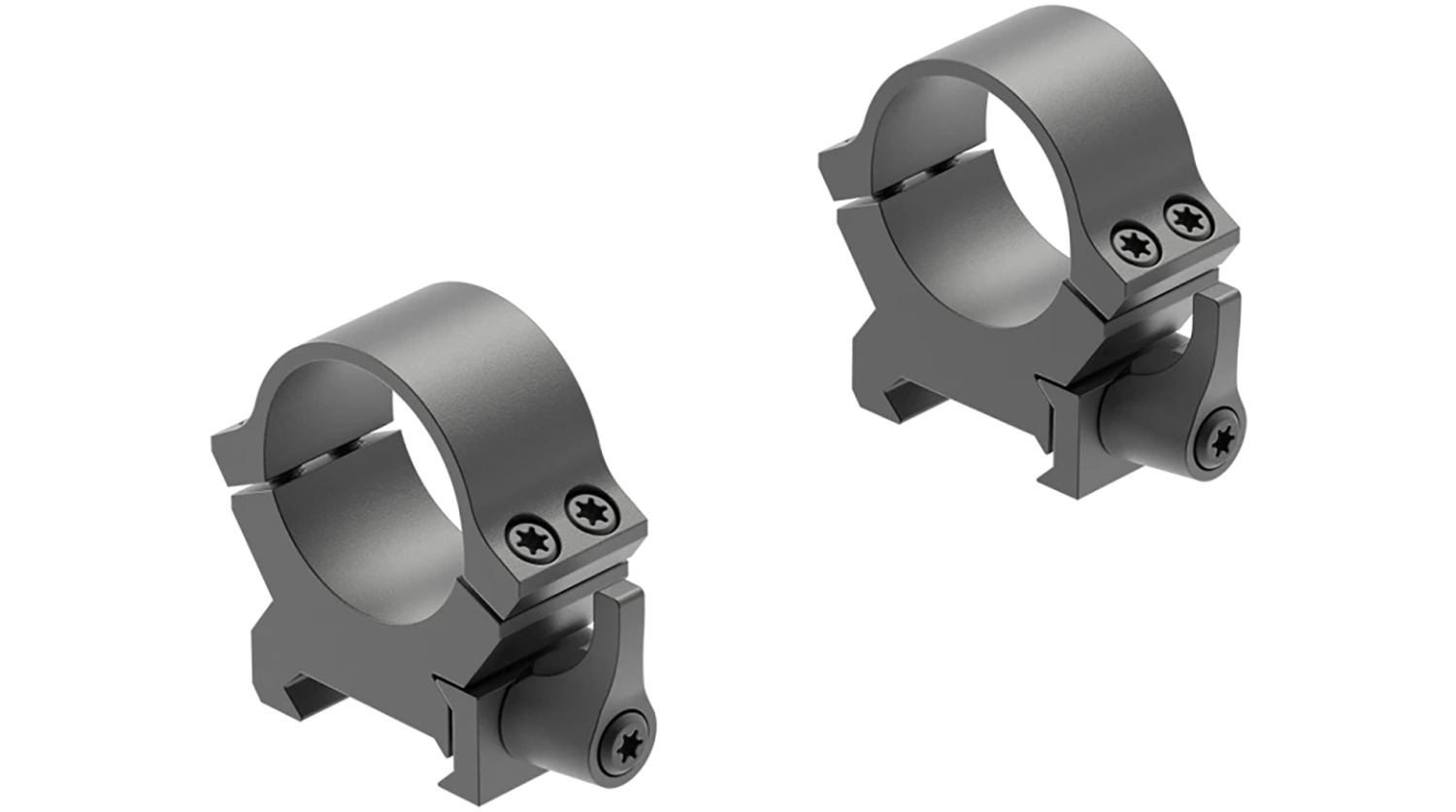 Leupold 174068 QRW2 Cross-Slot  Matte Black 1 Medium