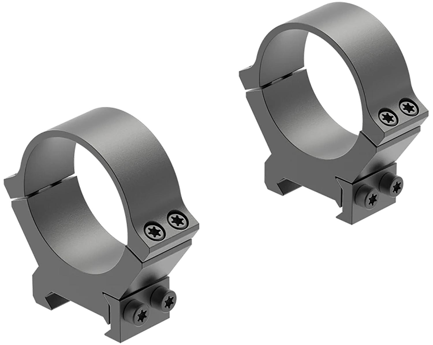 Leupold 174086 PRW2 Cross-Slot  Matte Black 34mm Medium