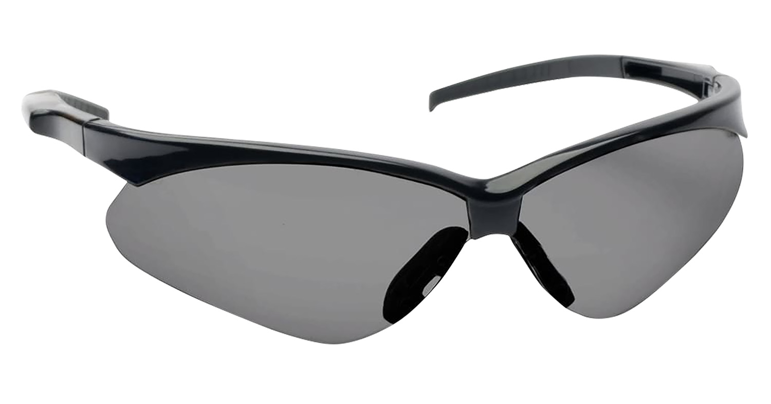 Walker's GWPSGLSMK Sport Glasses Crosshair Adult Smoke Gray Lens Polycarbonate Black Frame