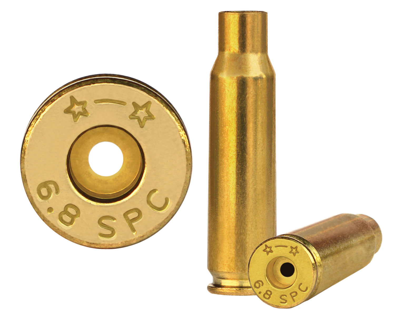 Starline Brass 68SPCEUP50 Unprimed Cases Rifle 6.8mm Rem SPC Brass 50...-img-0