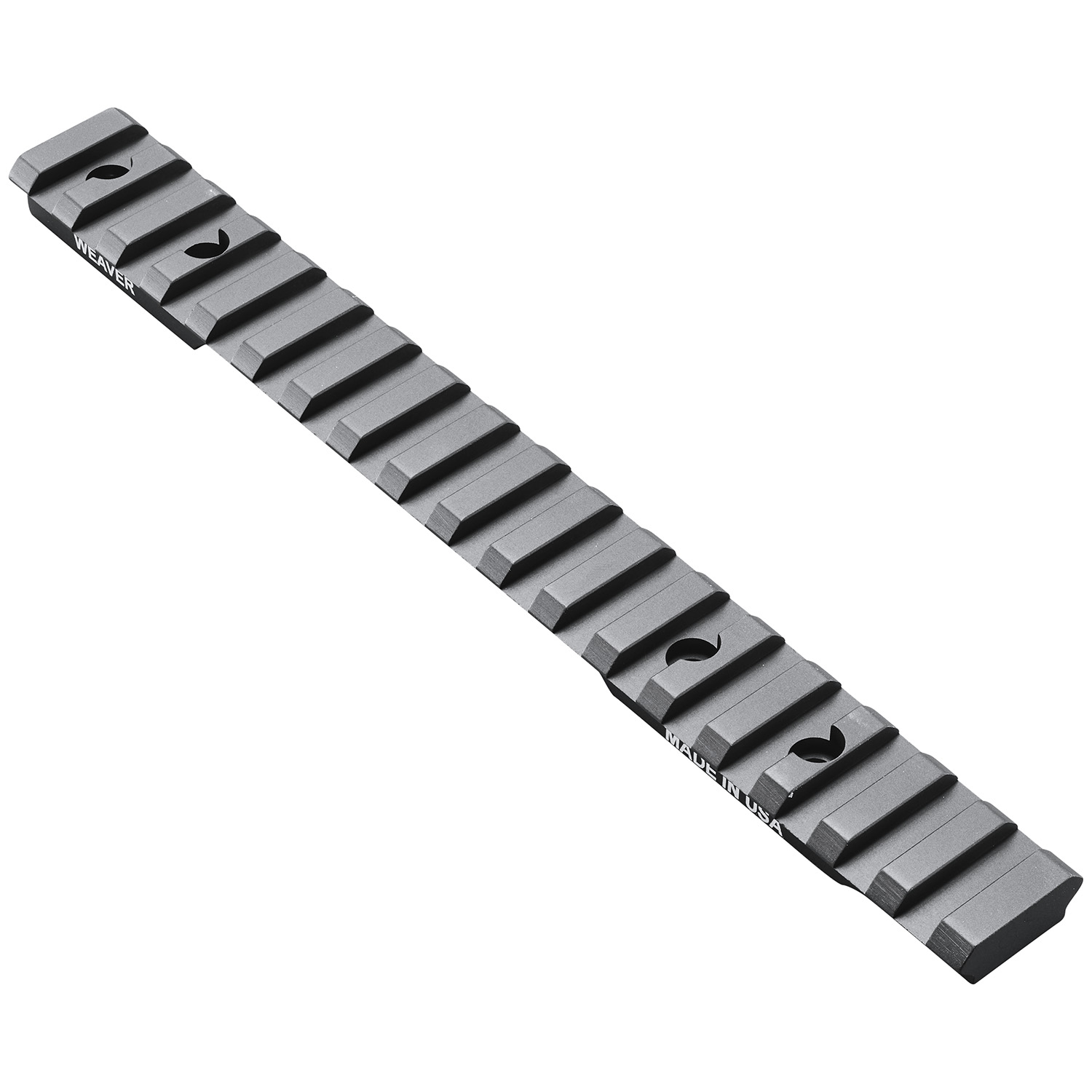 Weaver Mounts 99476 Multi-Slot Base  Extended Black Anodized Aluminum Fits Winchester XPR Long Action