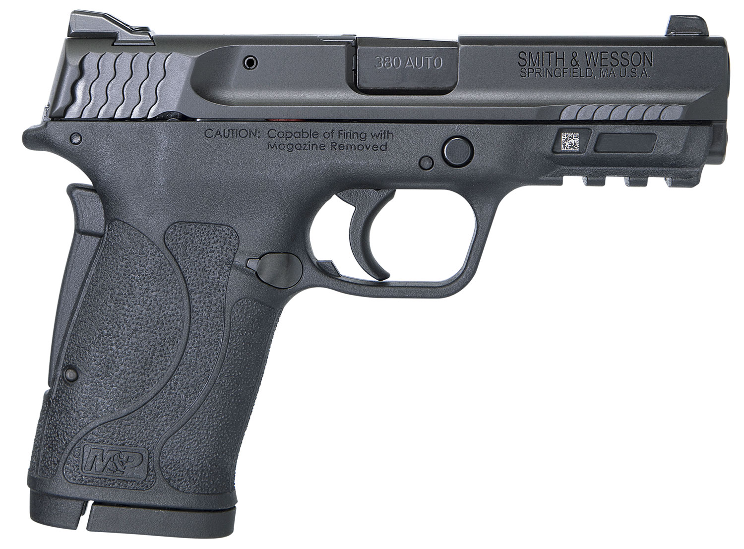 Smith & Wesson M&P Shield EZ 380 ACP 3.68" 8+1 Black Polymer Frame & Grip -img-0