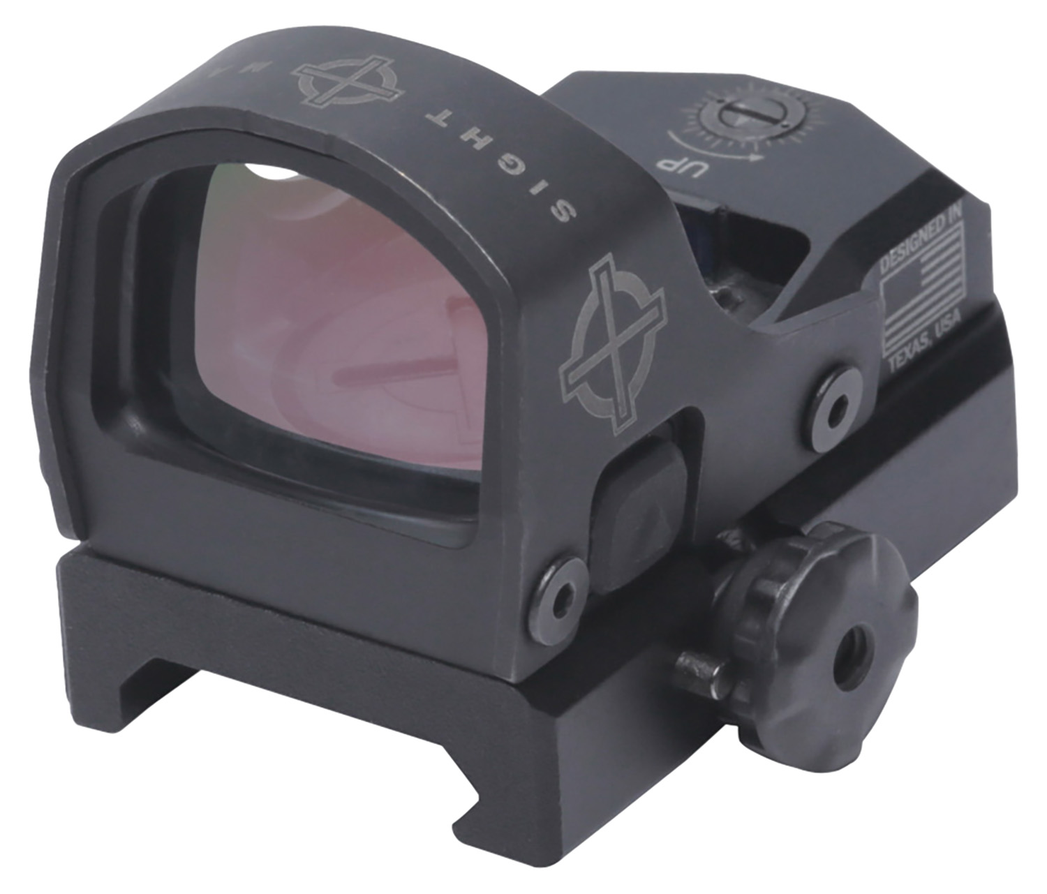 Sightmark SM26043LQD Mini Shot M-Spec M1 LQD Relex Sight Matte Black 1 x 21 mm x 15 mm 3 MOA Red Dot