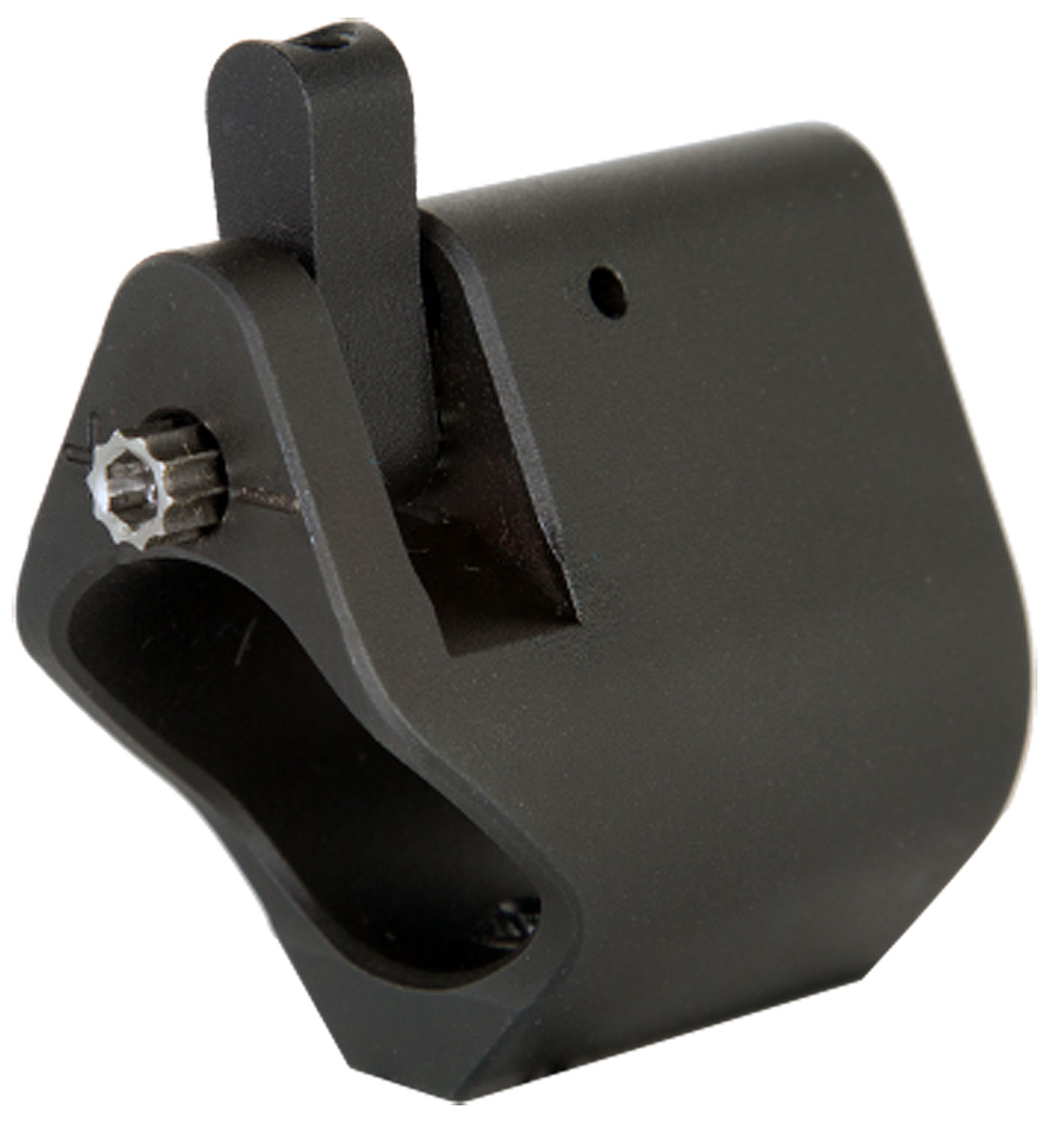Seekins Precision 0011510067 Select Adjustable Gas Block .875 Steel Black Melonite