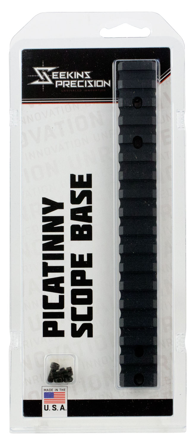 Seekins Precision 0010710005 MOA Scope Base  Black Anodized Remington 700 20 MOA