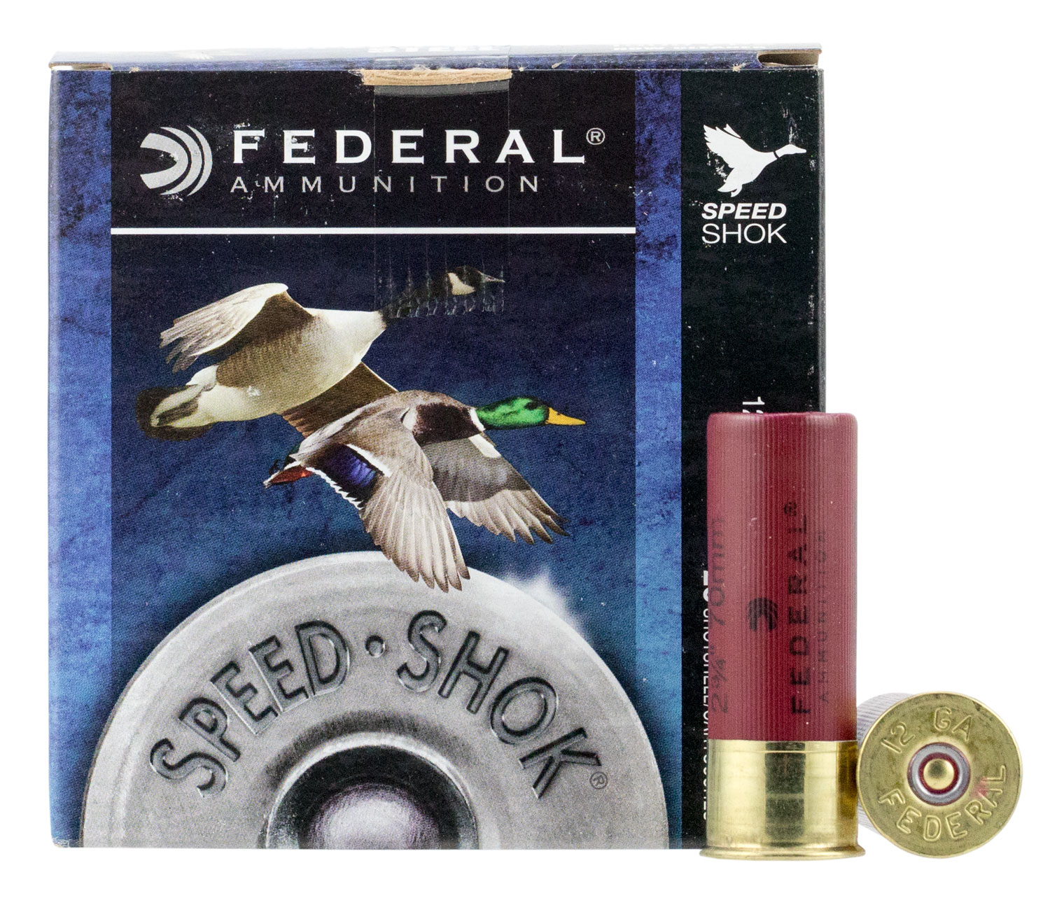 Federal WF1453 Speed-Shok 12Ga 2.75" 1 1/8oz #3 Steel Shot 25 Rds