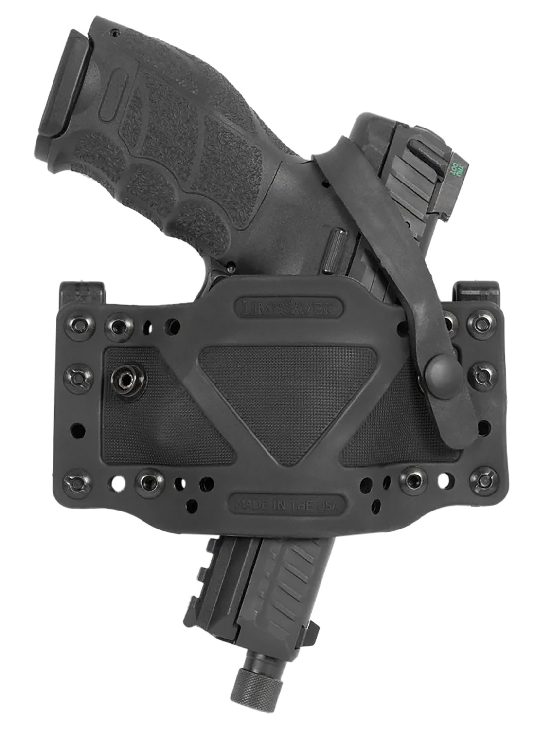 Limbsaver 12504 CrossTech IWB/OWB Black Polymer Holster Ambidextrous