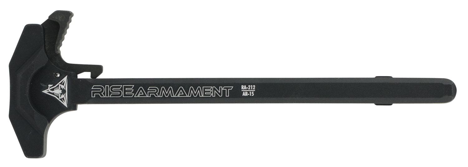 Rise Armament RA212 Extended Charging Handle AR-15 Black 7075 Aluminum