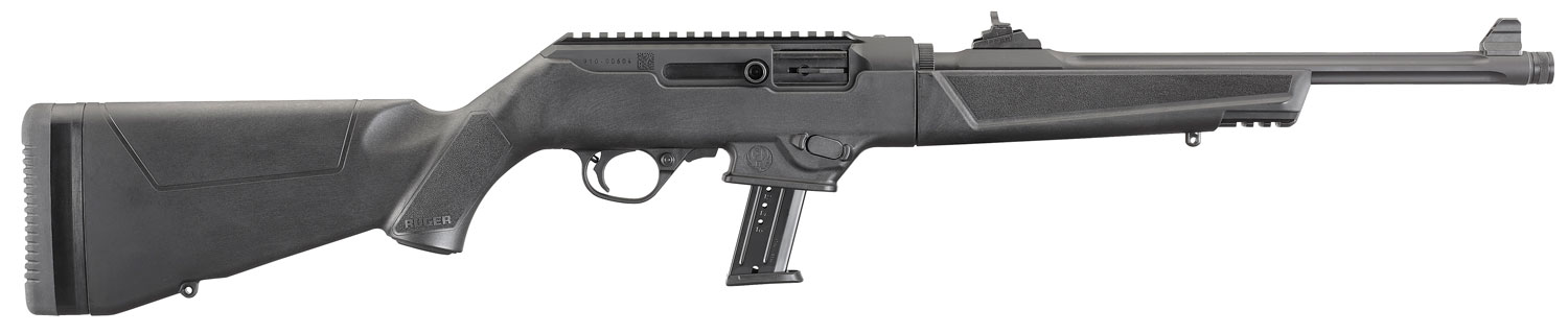 Ruger PC Carbine 9mm 16.12in 10rd Synthetic Stock Black Rifle (19102) - Ruger - 9mm
