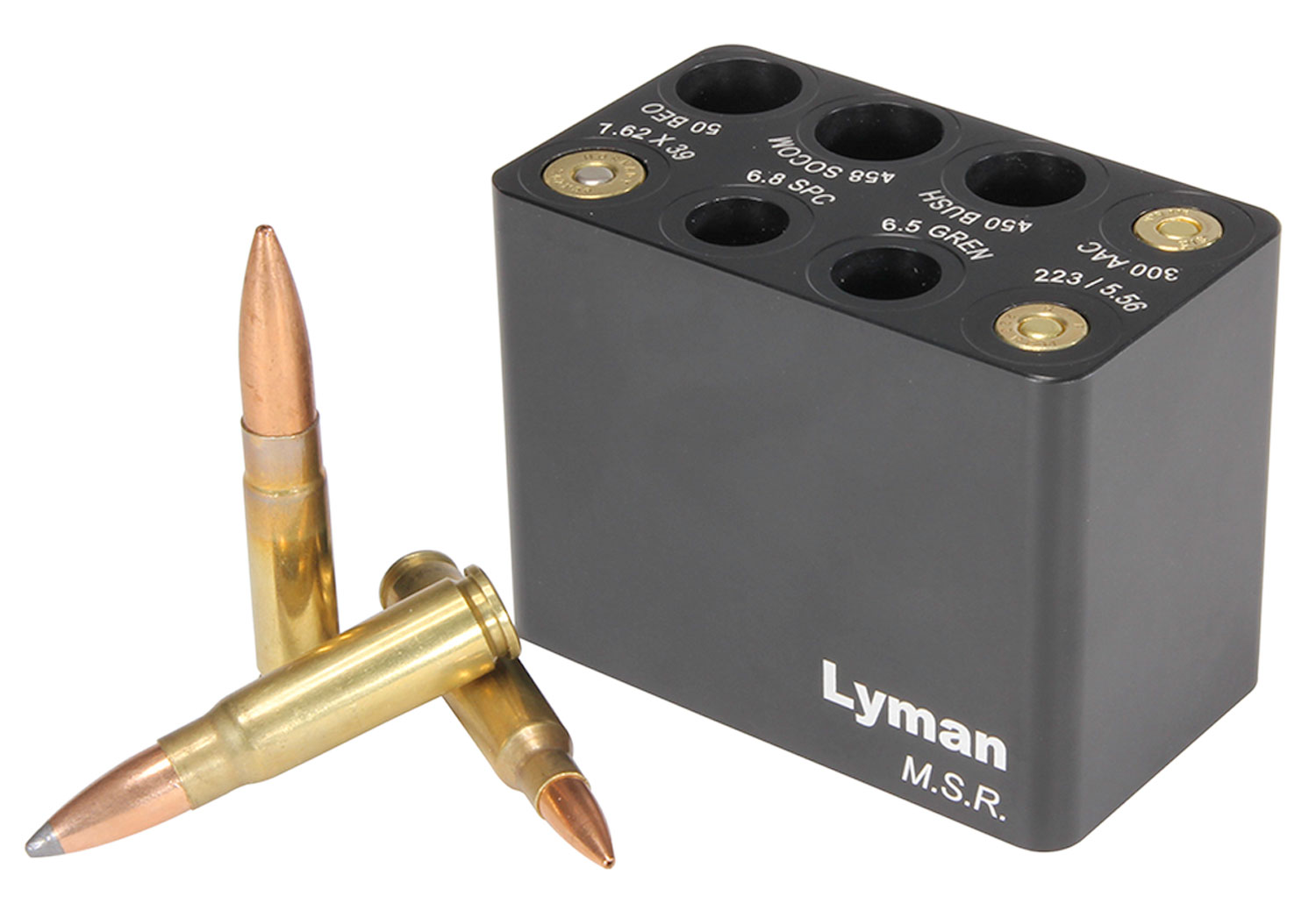 Lyman 7833003 Ammo Checker Block for MSR Calibers