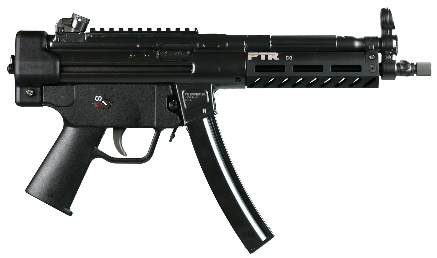 PTR 601 9CT Pistol 9mm Luger 8.86" 30+1 Black Threaded 1/2 x 28 Top Rail-img-0