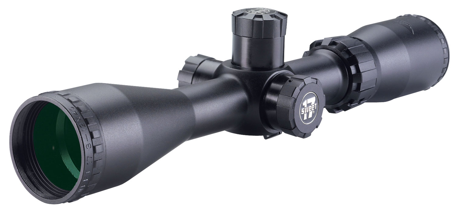 BSA S17312X40 Sweet 17 Black Matte 3-12x 40mm 1 Tube 30/30 Duplex Reticle