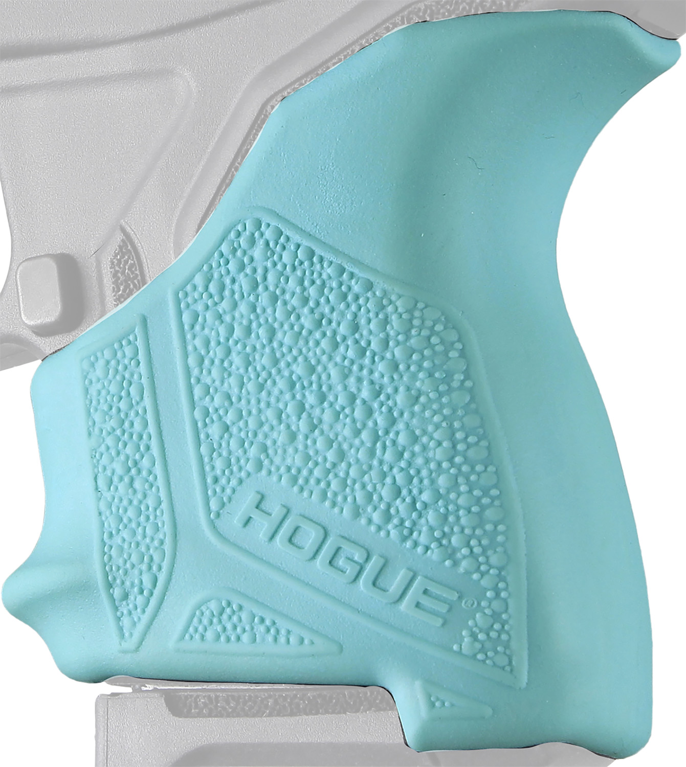 Hogue HandAll Beavertail Grip Sleeve for Ruger LCP II Pistol Aqua 18124