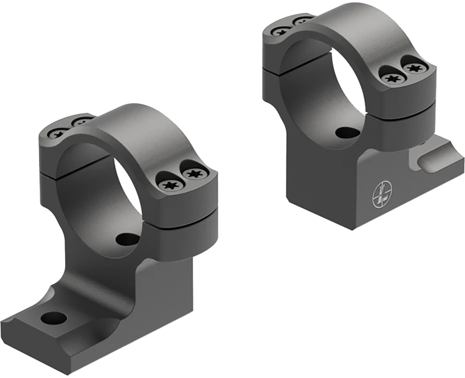 Leupold BackCountry Tikka T3/T3x Hunter 1" High 7075 T6 Aluminum 2-Piece Scope Mount Matte Black