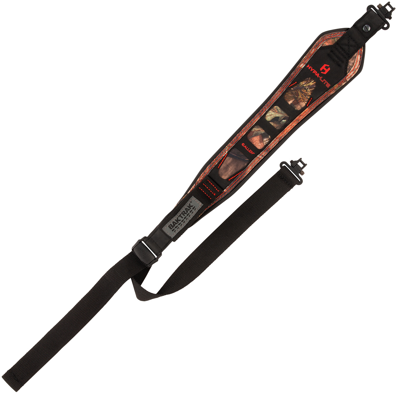 Allen 8374 Hex Sling Mossy Oak Break-Up Country Hypalon BakTrak Back 21"-42" OAL 3" W Adjustable Design Swivels for Rifles
