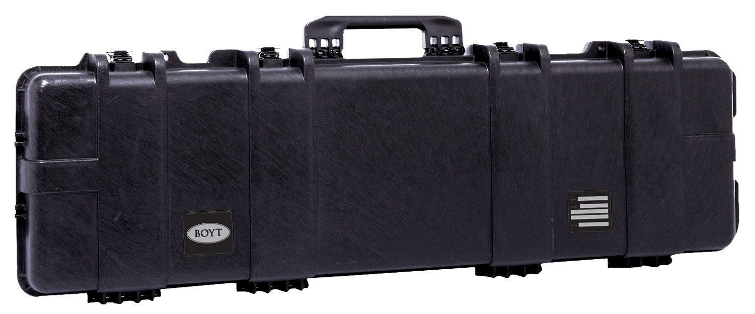 Boyt Harness H48SG H-Series Single Gun Case Black Polypropylene Egg...