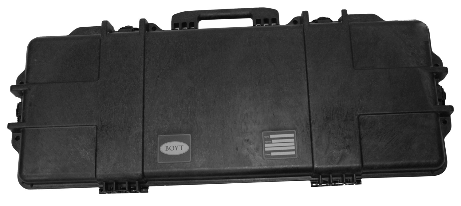 Boyt Harness H36SG H-Series Single Gun Case Black Polypropylene Egg...