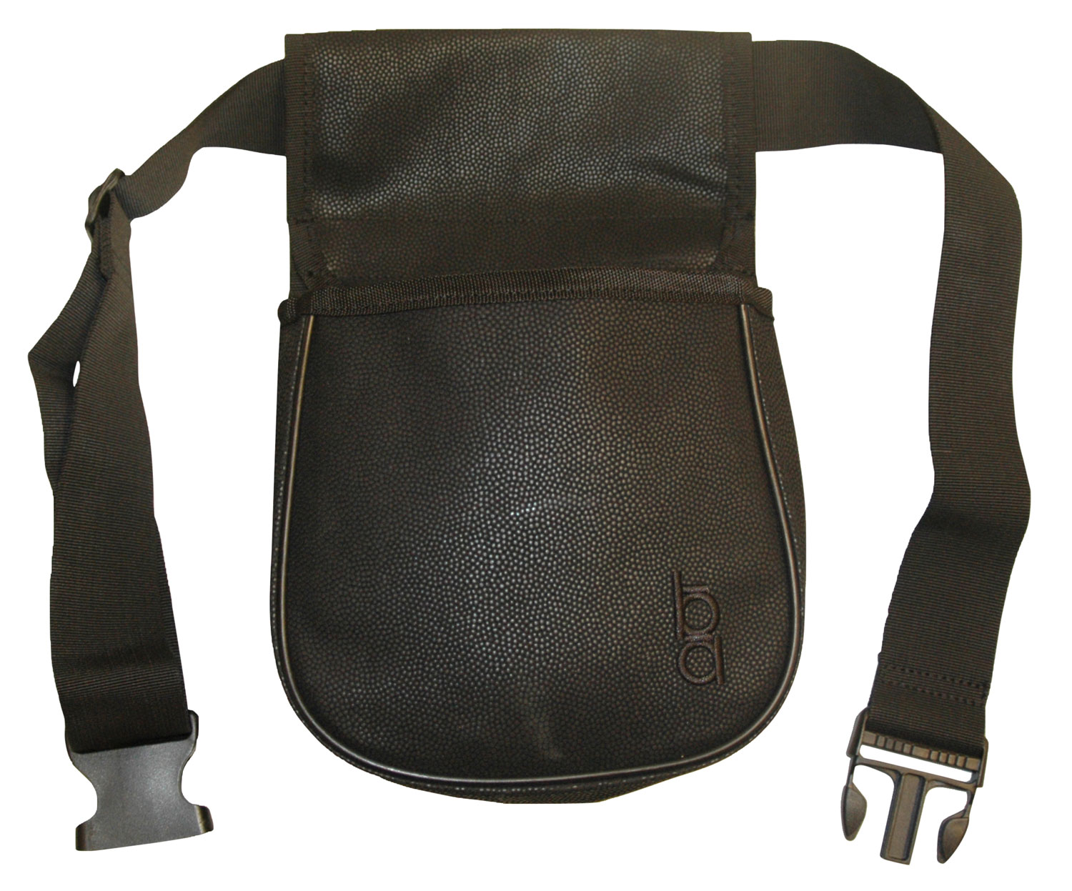 Boyt Bob Allen Classic Divided Shell Pouch w/ Belt 2-Compartment Black 23284 - BOBA - BLACK