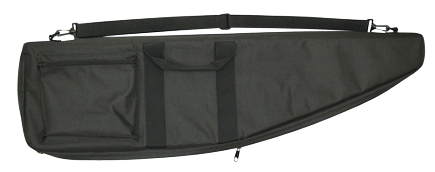 Bob Allen 79008 Tactical Rifle Case Black 42" Water Resistant Foam Padded